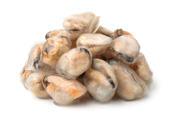 Frozen  cooked mussel meat