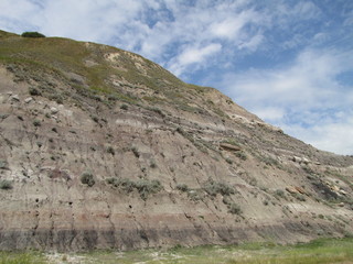 Closeup Of The Badlands, Drumheller, Alberta