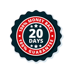 20 Days Money Back illustration