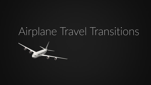 3D Airplane Transitions
