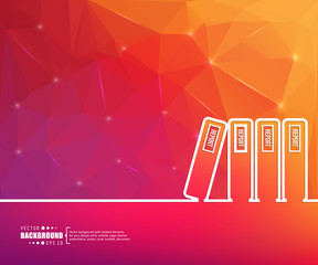 Abstract creative concept vector line draw background for web, mobile app, illustration template design, business infographic, page, brochure, banner, presentation, poster, cover, booklet, document.