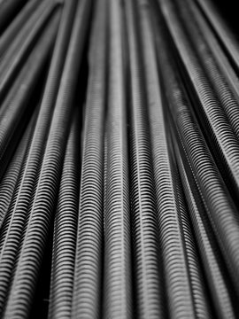 pile of steel bar