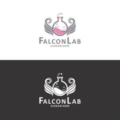 Falcon Lab Logo in vector