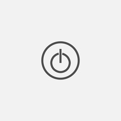 Ecological symbol of eco web vector line icon