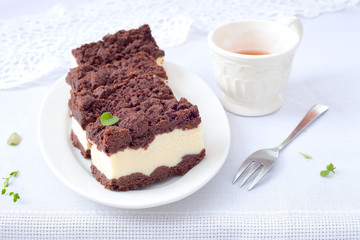 Schokostreusel Käsekuchen