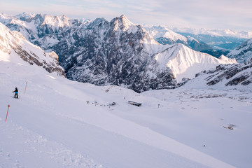 Fototapeta na wymiar Zugspitze Berge