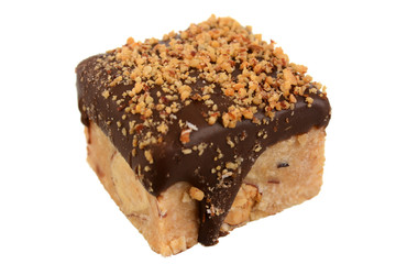 Chocolate cake cube