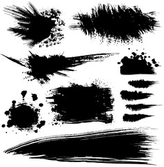 書道　手書き　毛筆イラスト