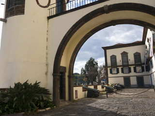 Fortress, museum and concert Venue on the waterfront in Funchal Portugal