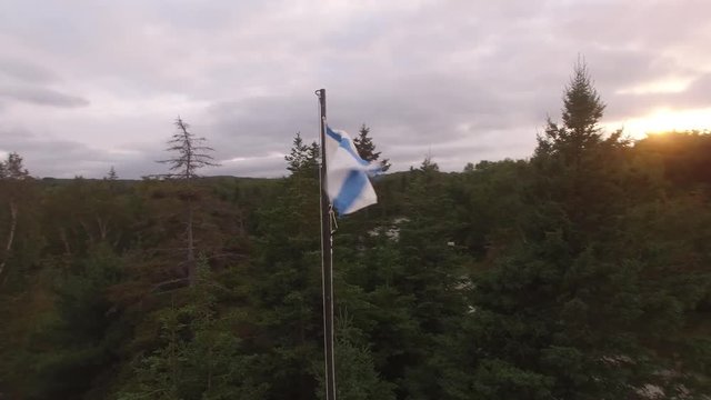 Nova Scotia Provincial Flag