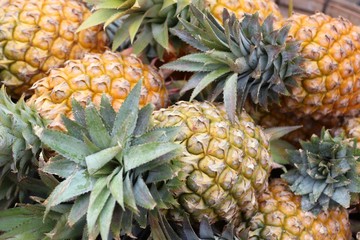 pineapple on street food