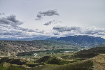 Landscape of the grassland, Xinjiang