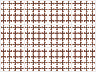 Illustration of tiles textured pattern