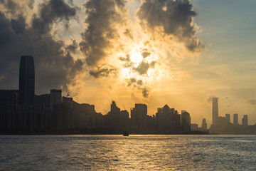 explosive sun and sky