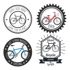 bicycle adventure seal icon