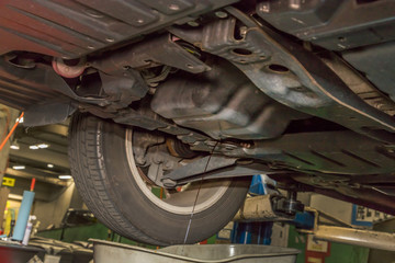 マイカーのオイル交換　Oil exchange of private cars