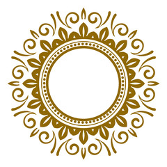 decorative art frame vector