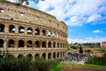 Fototapeta na wymiar The Colosseum, Rome