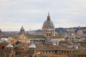 Naklejka na ściany i meble Cityscape of Rome