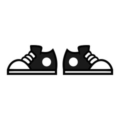 Cartoon Pair of Shoes