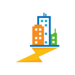 City Energy Logo Icon Design