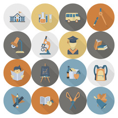 School and Education Icons