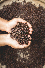 Coffee Beans and Coffee Soap Homemade