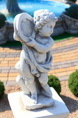 statuettes angels musicians