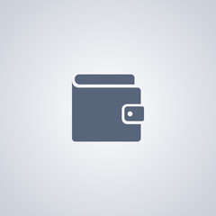 Obraz premium Purse icon, wallet icon