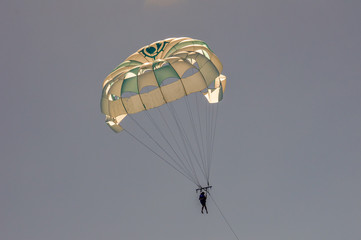 Parasailor Over the Ocean in Cabo San Lucas