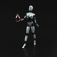 Robot - 3D Illustration