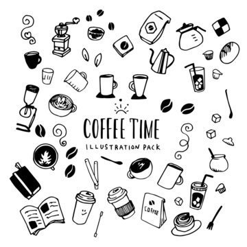 Coffee Time Illustration Pack