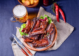 Delightful BBQ Spareribs from the Smoker