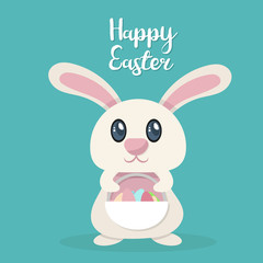 Obraz na płótnie Canvas Easter rabbit, easter Bunny