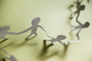 Connected support together