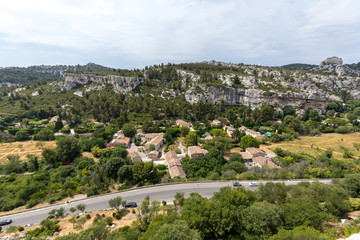 Fototapeta na wymiar Val d'Efner, Les Baux de Provence, Bouches-du-Rhone, Provence, France