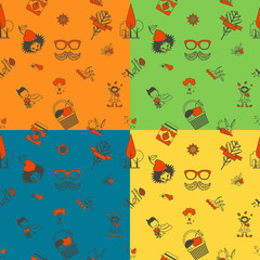Autumn Seamless Pattern