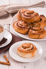 Cinnamon rolls. 
