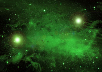 Obraz premium galaxy in a free space