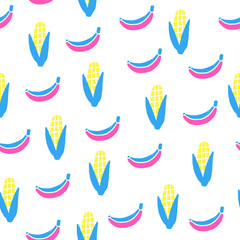 Vector summer pattern