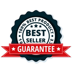 Best Seller label illustration