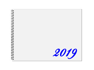 Kalender, 2019, Ringbuch
