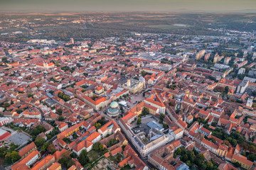  Bird eye view of beautiful Pecs