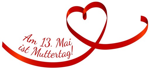 Am 13. Mai ist Muttertag 