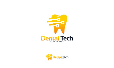 Dental Technology logo designs concept vector, Dental logo designs template