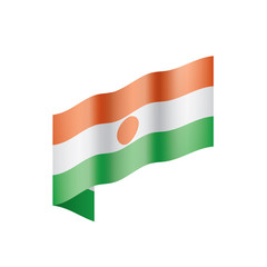 Niger flag, vector illustration