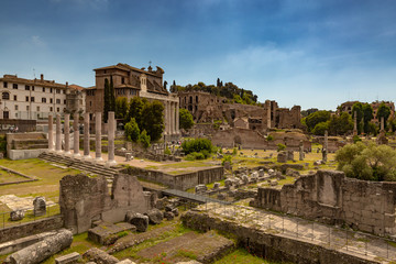 Fototapeta na wymiar Rome historical city