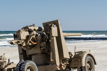 CANNON - The German anti-aircraft gun from the Second World War