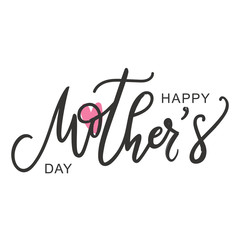Happy Mother's day and heart