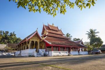 Fototapeta premium Beautiful temple in Luang Prabang, Laos